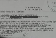 В Воронеже вновь преследуют антивоенного активиста. Ранее судья Козьякова не нашла состава преступления и отпустила его