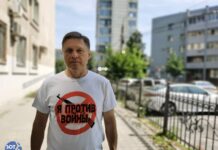 Майка как «дискредитация армии». Николай Борисов и защитник Даниил Поляков о суде и задержании