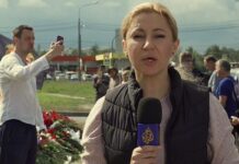 На журналистку Al Jazeera Arabic напали во время прямого эфира возле «ЧВК Вагнер Центра» в Петербурге