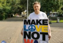 Активиста из Воронежа в седьмой (и, вероятно, последний) раз задержали за антивоенную акцию