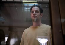 Мосгорсуд оставил журналиста WSJ Эвана Гершковича под стражей еще на три месяца