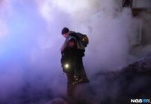 В Новосибирске на одной из теплотрасс прорвало трубу. 250 домов остались без отопления в морозы