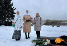 В Санкт-Петербурге прошла акция родственников участников боевых действий в Украине «500 дней мобилизации»