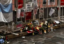 Мемориал памяти Алексея Навального в Таллине