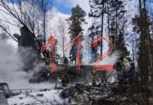 На месте крушения Ил-76 в Ивановской области обнаружены 16 тел, – сообщает 112