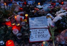 В Берлине почтили память Алексея Навального на сороковой день со смерти политика