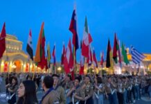В Ереване прошло факельное шествие, приуроченное к 109 годовщине геноцида армян