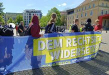 В Магдебурге анархисты выступили против пророссийского митинга правых