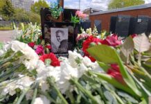 Могила Алексея Навального. 70-й день после похорон