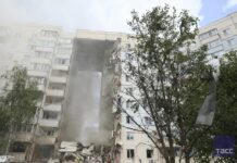 В результате обрушения дома в Белгороде госпитализированы 20 человек