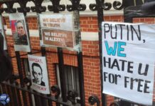 Российские эмигранты в Лондоне отметили Международный день борьбы с гомофобией, бифобией и трансфобией