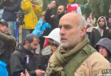 В Тбилиси при задержании жестоко избили лидера антиоккупационного грузинского движения «Сила в единстве» Давида Кацараву