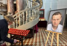 В Берлине прошла поминальная служба памяти Алексея Навального