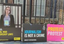 В Лондоне прошел митинг в поддержку российских политзаключенных