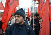 Задержанный после обыска активист Семен Родин находится в спецприемнике. Ему назначили 10 суток ареста за «неповиновение полицейским»