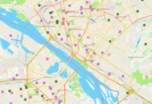 В Новосибирске (более 3000 км от Украины) появилась карта убежищ и пунктов выдачи противогазов