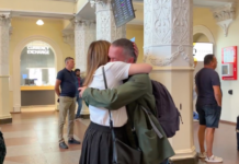 Лилия Чанышева встретилась с мужем