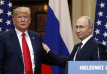 Песков назвал «чистой выдумкой» информацию The Washington Post о телефонном разговоре Путина и Трампа