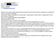 Властям Германии сообщали о подозреваемом в совершении теракта в Магдебурге