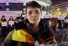 «Каким обществом мы хотим быть?». В Париже прошла акция солидарности с представителями ЛГБТК+, остающимися в России