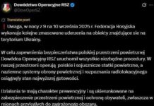Российские дроны залетели на территорию Польши. По тревоге подняты истребители НАТО