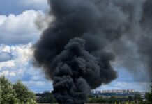 В Подмосковье разбился истребитель