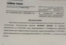 «Мне очень жаль, что огромная работа наблюдателей в итоге могла оказаться недостаточной». В Екатеринбурге «Новые люди» отозвали часть своих наблюдателей с участков перед подсчетом голосов